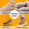 Kids' Winter Non-Slip Cotton Martin Boots - Fleece Lined, Thickened, Plus Size, Warm Snow Boots for Boys & Girls
