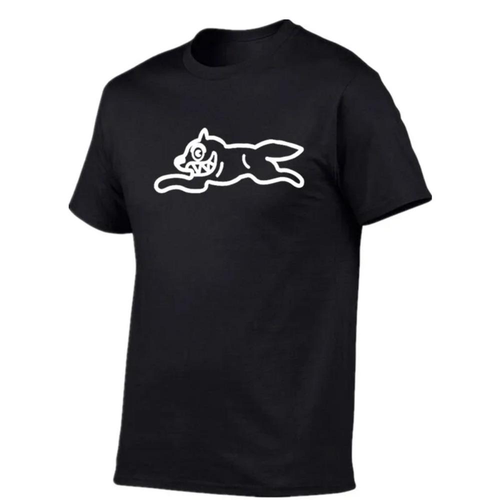 

Модные футболки для мужчин и женщин, принты с собаками, одежда больших размеров из чистого хлопка, уличная одежда в стиле хип-хоп, футболки с короткими рукавами S