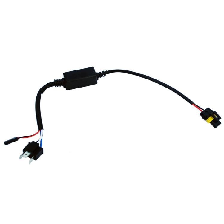 H4 Bulb Relays Wire Harness Cord Cable Suitable For Xenon Projector Lens Car Lighting Solution Harsh Weather Conditions