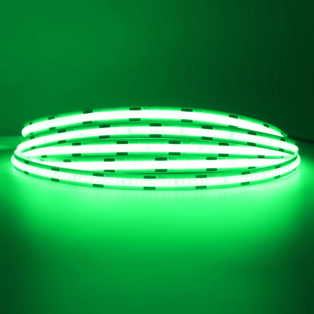 5V Dimmerable COB LED Strip Light 8 Modes With Battery Box 3MM 5MM 8MM White/Red/Blue/Pink/Green Flexible TV Backlight Rope