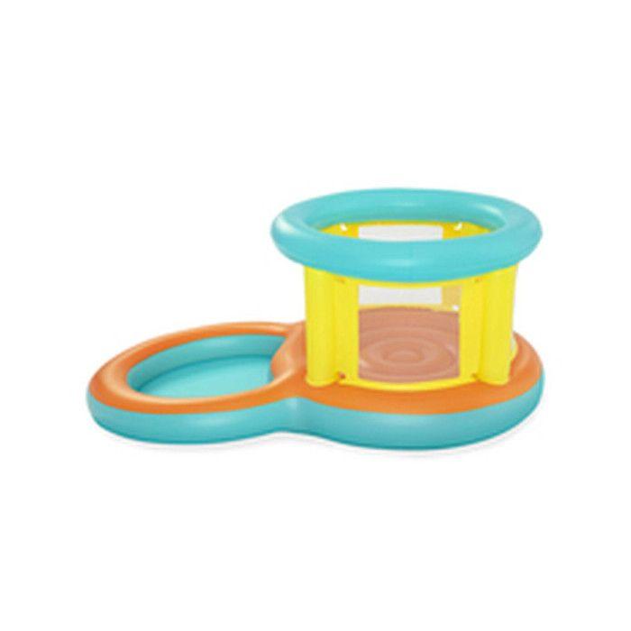 Bestway Piscine Gonflable Parc de Jeux Sauter 239x142x102 cm +3 à 6 Ans Jardin 52385