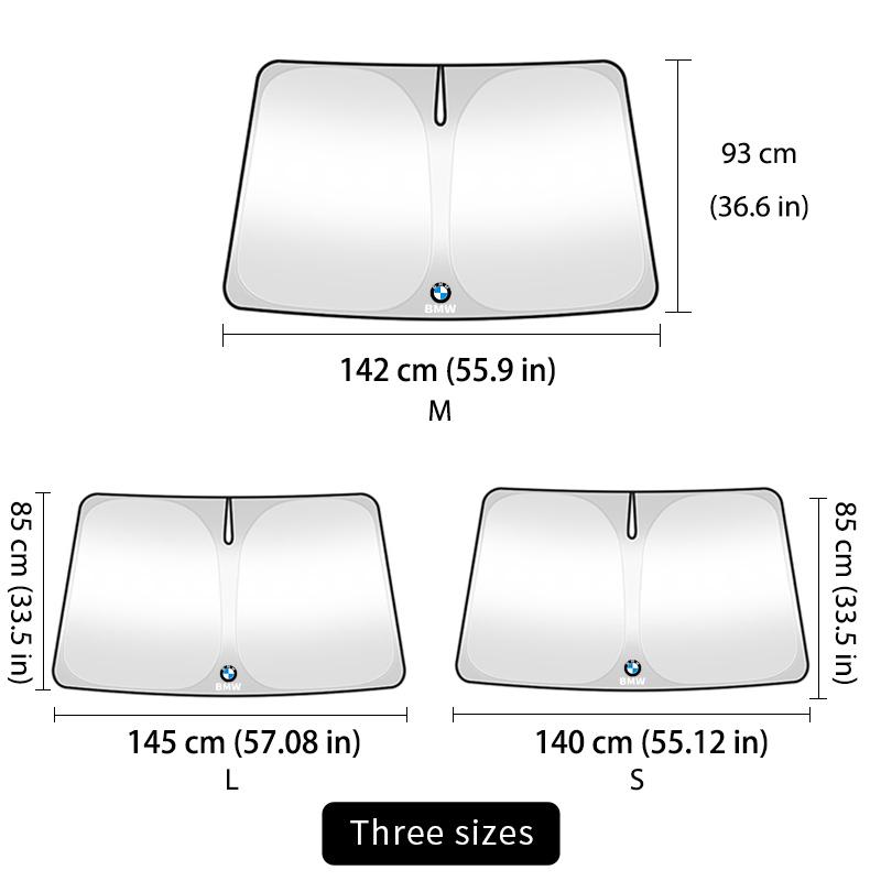 Car Sunshade Front Window Sun Shade Windshield Cover Auto Accessories For BMW E90 E60 E46 E39 F30 F10 E87 X3 X4 X5 X1 G30 G20 M3