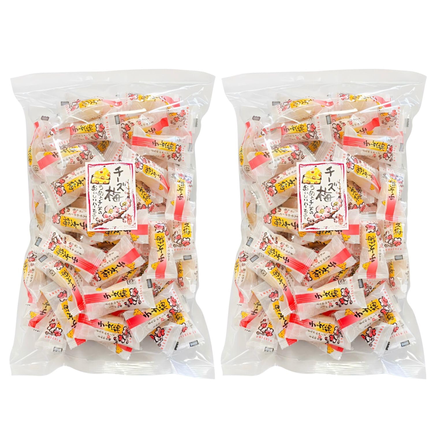 

Рисовые крекеры Izaki Shoten с сыром и цветками сливы (200 г, 2 шт.)