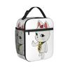 Turbo Granny Dandadan Anime Thermal Insulated Lunch Bags for Office Portable Food Container Bags Cooler Thermal Lunch Boxes