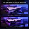 Game Console Transparent Dust Cover for Slim Display Shell Acrylic Protective Cover Easy Clean Gaming Accessory