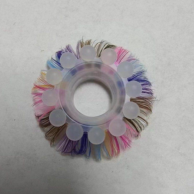 Silicone Sheep Eye Ponytail Cock Ring Hair Tie