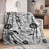 1 Stück Übernatürliche Symbole Decke Weich Und Bequem Lässig Warm Camping Reise Weihnachten Halloween Xmas Geschenk M92493