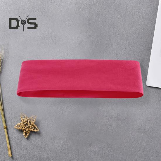 Women Men Headband High Elastic Solid Color Wide Hair Band Breathable Elastic Hair Tie Sports Yoga Fitness Headgear