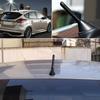 Universal 3" Car Antenna Inches Carbon Radio Aerial Fiber FM Antena Black New Ca