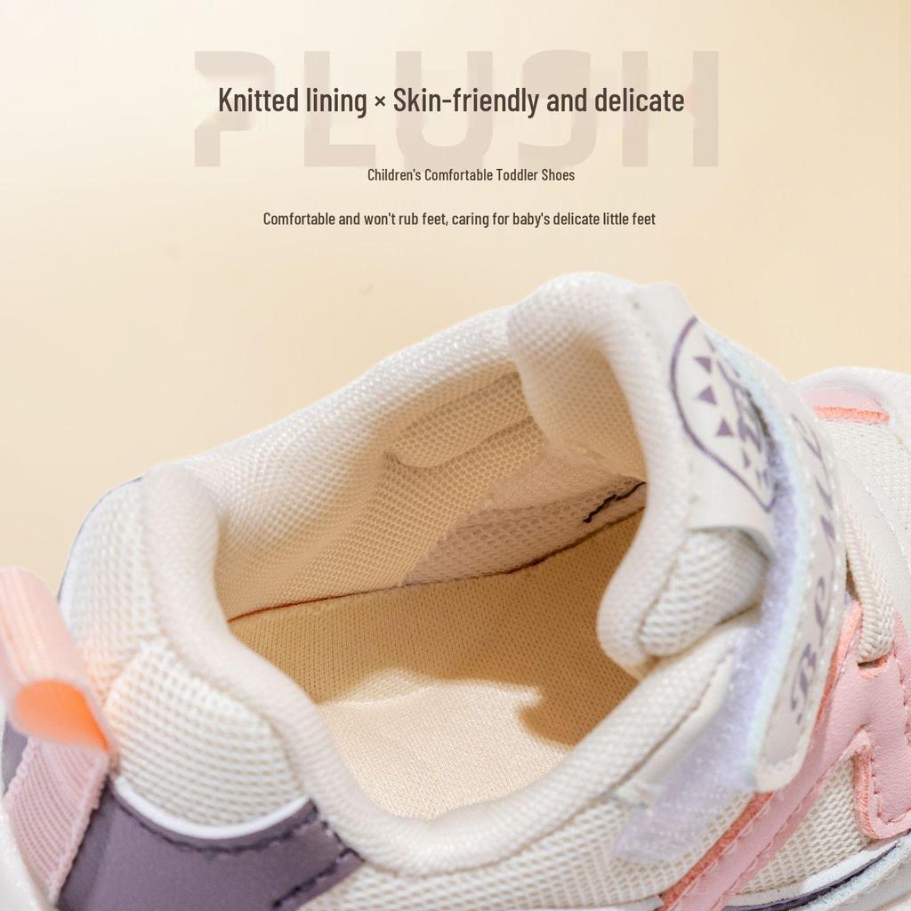 Spring 2026 Baby Shoes: Soft Sole Mesh Casual Shoes for Infant Girls and Boys