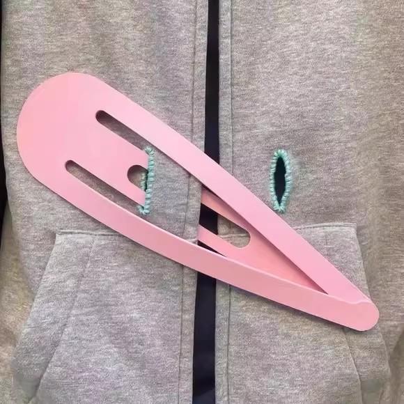 

Creative Funny 28cm Giant Hairclip Oversized Hairpin Curtain Clips Fashion Charm Stage Props Shoulder Bag Decor Hair Accessories рожевий
