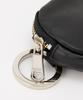 Russet Soft Leather Horizontal Pouch with Carabiner, RUZ1052189A0003, Free Size, Black