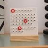 Handmade Acrylic DIY Calendar Ten Thousand Year Acrylic Date Planner  Decoration