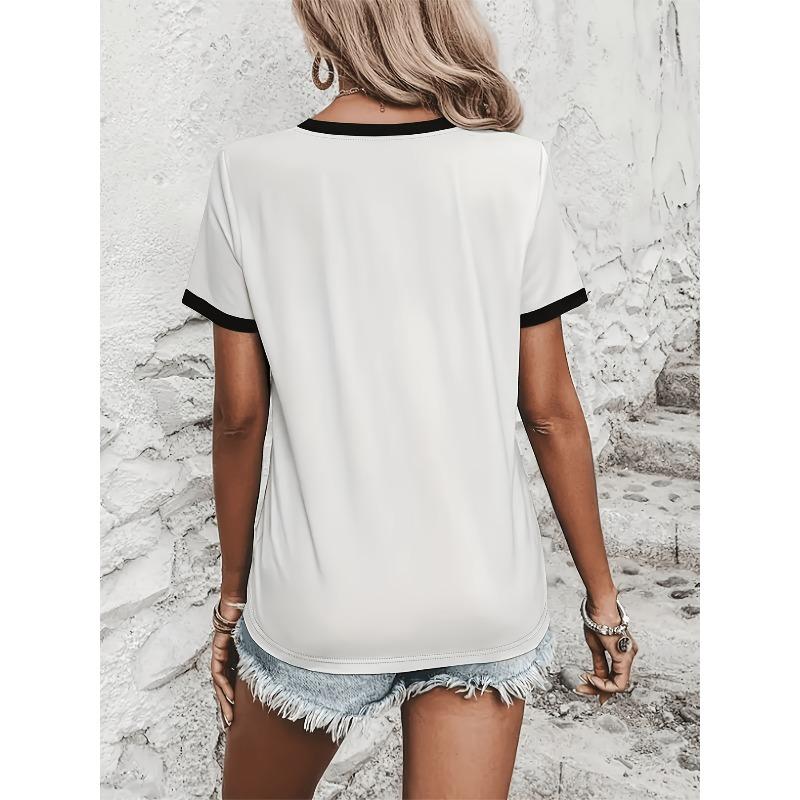 T-shirt da donna per Drama Coreani "I DRAMA COREANI SONO IL MIO RELAX" Stampa Vintage K-Drama Top Morbido Elasticizzato Girocollo Manica Corta - Vestibilità Larga Blusa Casual