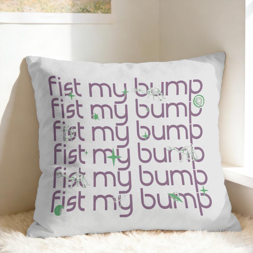 P-Project Hail Mary Fist My Bump Pillowcases Cute Funny Pillow Case For Wedding Party Home Decor Soft Pillow Cover