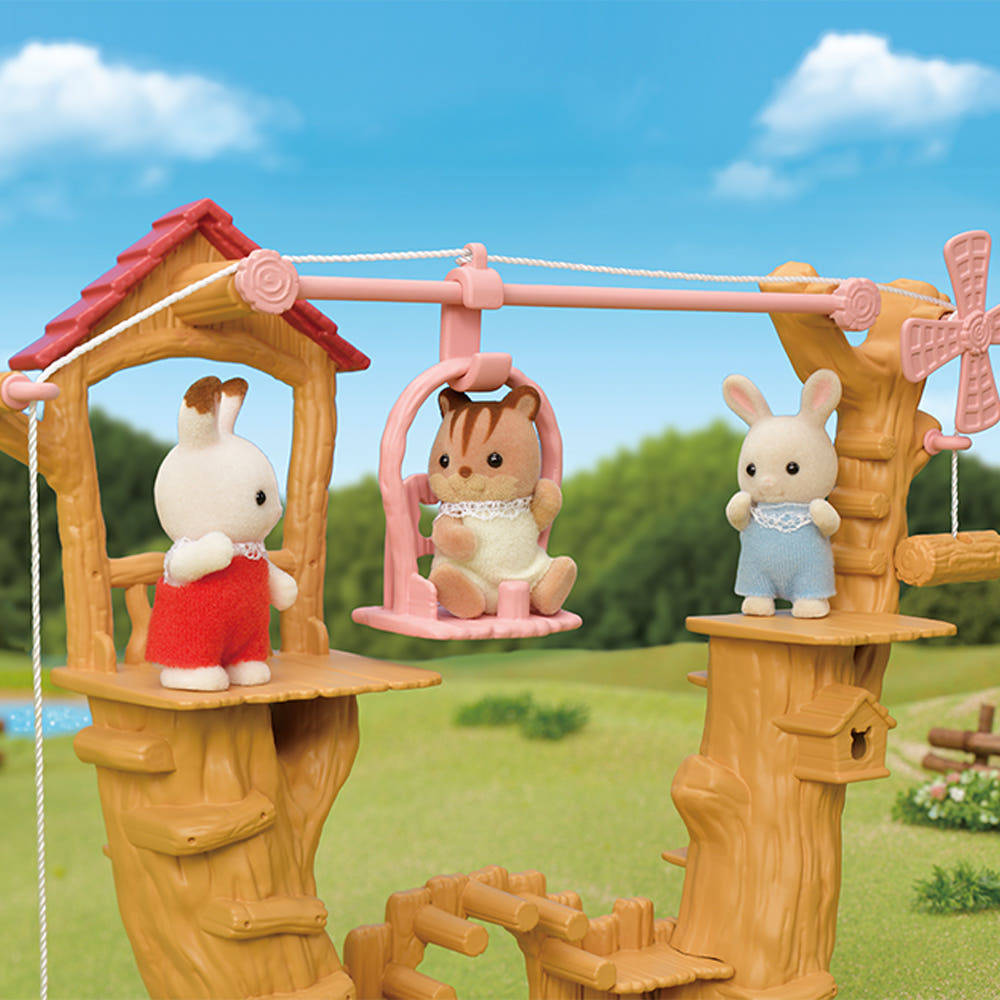 5452 Sylvanian Families Baby Swing Park Playset