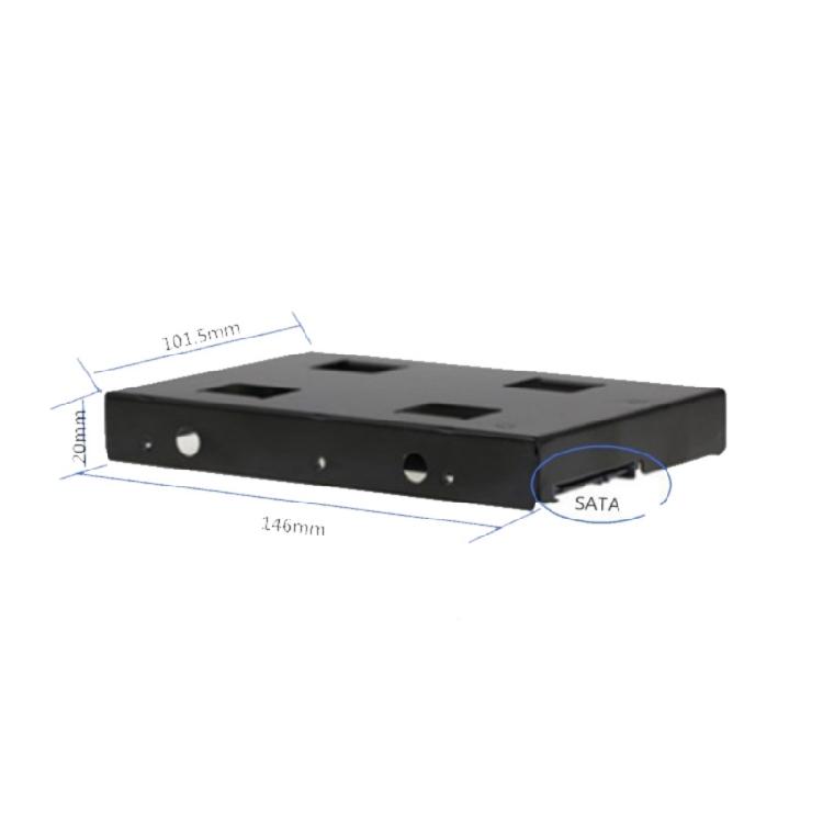 SSD Metal Mounting Bracket 2.5inch to 3.5inch Hard Drive Adapter Conversion Tray Easy Installation for PC Case