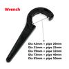 1Pc PVC PE Tube Tap Water Splitter 20/25/32/40/50mm Plastic Quick Valve Joint Agriculture Irrigation Water Pipe Fittings Black