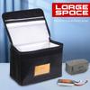 Fireproof Waterproof Battery Bag Lipo Safe Charging Bag Protection Pouch for Storage with Invisable Side Charging Port