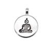 Buddha Statues Charms Multi Color Alloy Pendants For Spiritual Zen Jewelry Making
