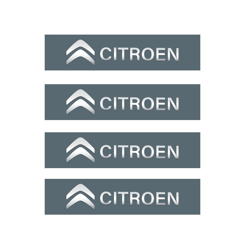 

Car Styling Badge Stickers Car Audio Center Console Decoration Stickers For Citroen C1 C2 Picasso C4L VTS C-ELYSEE C3-XR C5 C6