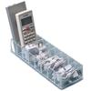 Transparent Multi-Grid Desktop Cable Organizer and Winder