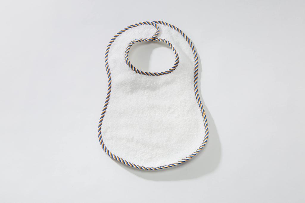 Hippopotamus Bib Available In 11 Imabari Organic Baby Maternity Made In Japan [HIPPOPOTAMUS] (WHITE) Colors, Towel, & Bib,