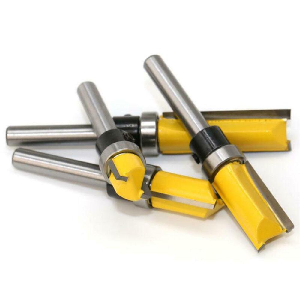 Pattern Bit Industrial 1/4inch Shank Top Bearing Flush Trim Pattern Router Bits