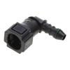 ID6 Buchse 7,89mm Winkel Kraftstoffleitungskupplung 90 Grad Schlauchende Fitting Adapter