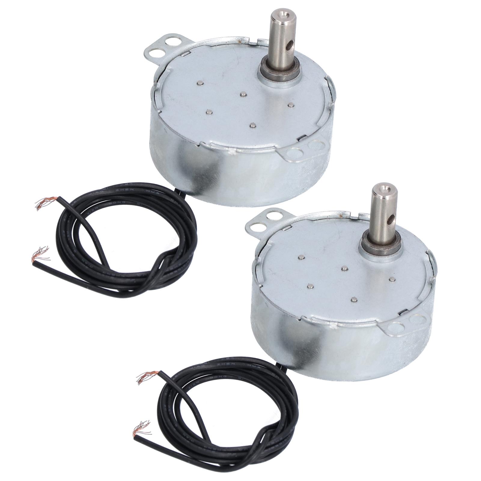 2 Stuks Synchrone Motor Mini 15‑18R/MIN CW CCW Rotatie Accessoireset 4W AC220‑240V 50TYC
