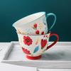 handpainting Ceramic Mug Cup Porcelain Water Coffee Mug Milk Tea Breakfast Cups Home Offer Decor Underglaze Drinkware