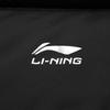 Li Ning Comfortable Casual Letter Print Stand Collar Simple Versatile Zipper Short Winter Down Jacket Women Outerwear Black AYMU152-3