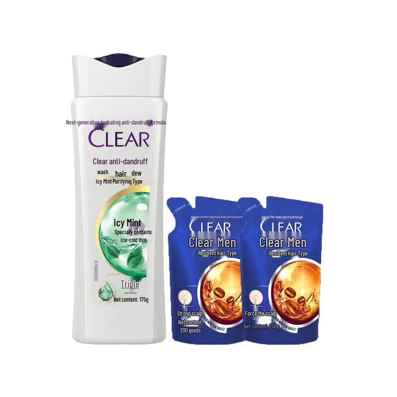 Clear Anti-Dandruff Scalp Care Shampoo Set