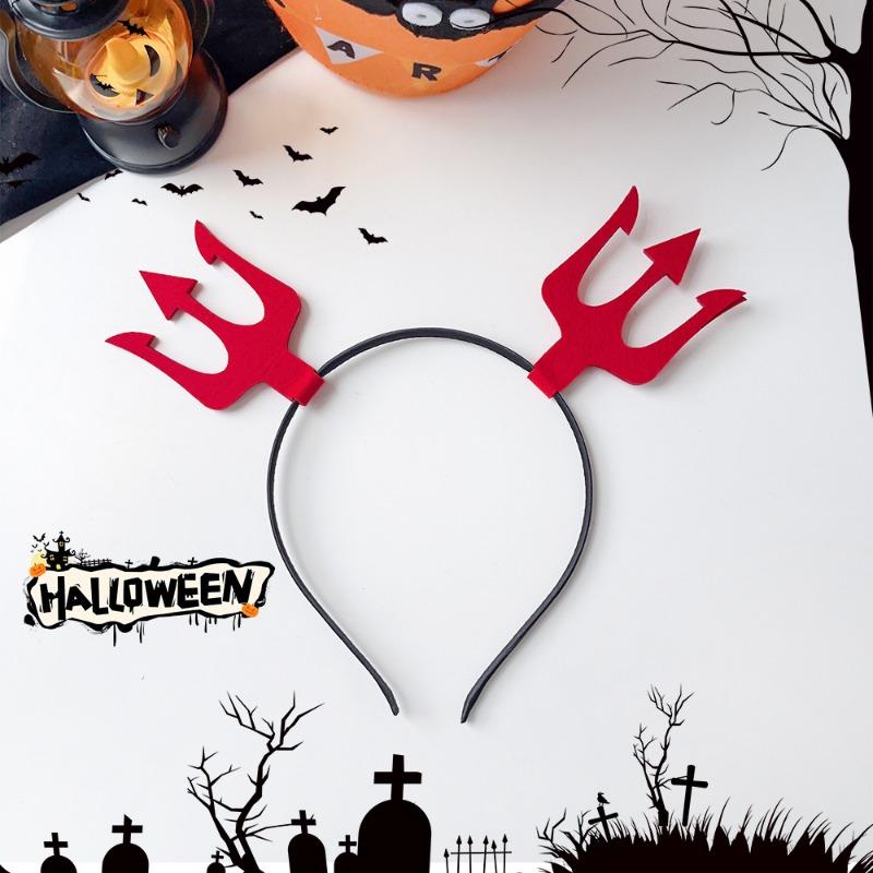 Halloween Funny Pumpkin Ghost Bat Side Clip Top Clip Festive Atmosphere Hair Accessory