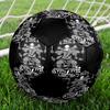 WU TANG Indoor Soccer Ball Colorful Machine Stitched PVC Size 5 Team Training Competition Ready Durable High-Bounce Cool Sports Gift
