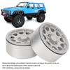 2Pcs 1.9 Inch Wheel Hub Aluminum Alloy Beadlock Wheels   Hubs for   Scx10 RC Car