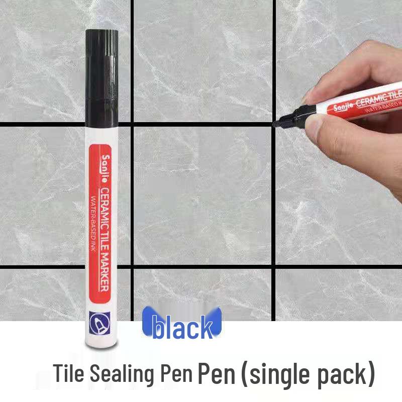 Waterproof Mildew-Proof Tile Grout Pen for Stain Removal and Repair