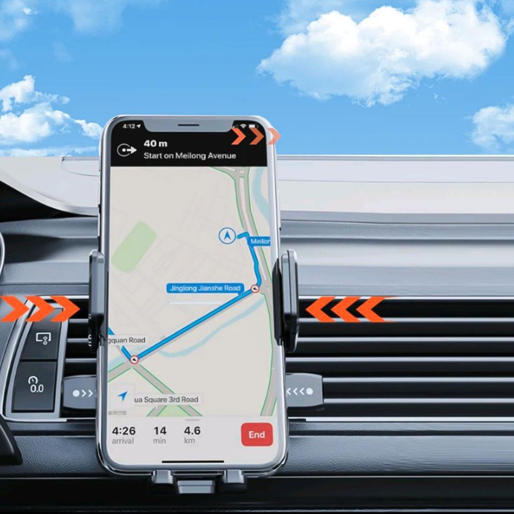 1Pc Car Dashboard Phone Bracket Universal Auto Cellphone Stand for GPS Navigation Universal Desk Windshield Hanging Holder