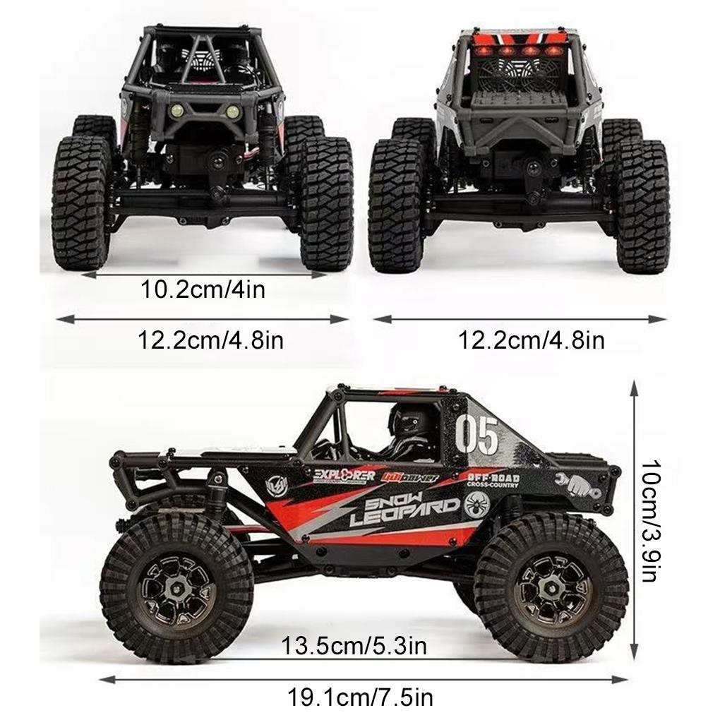 UDIRC UCX2405 1/24 RC Crawler Brushless/Brushed  Motor 4WS Mini Rock Crawler 3-Speed Transmission RTR RC Car Toys