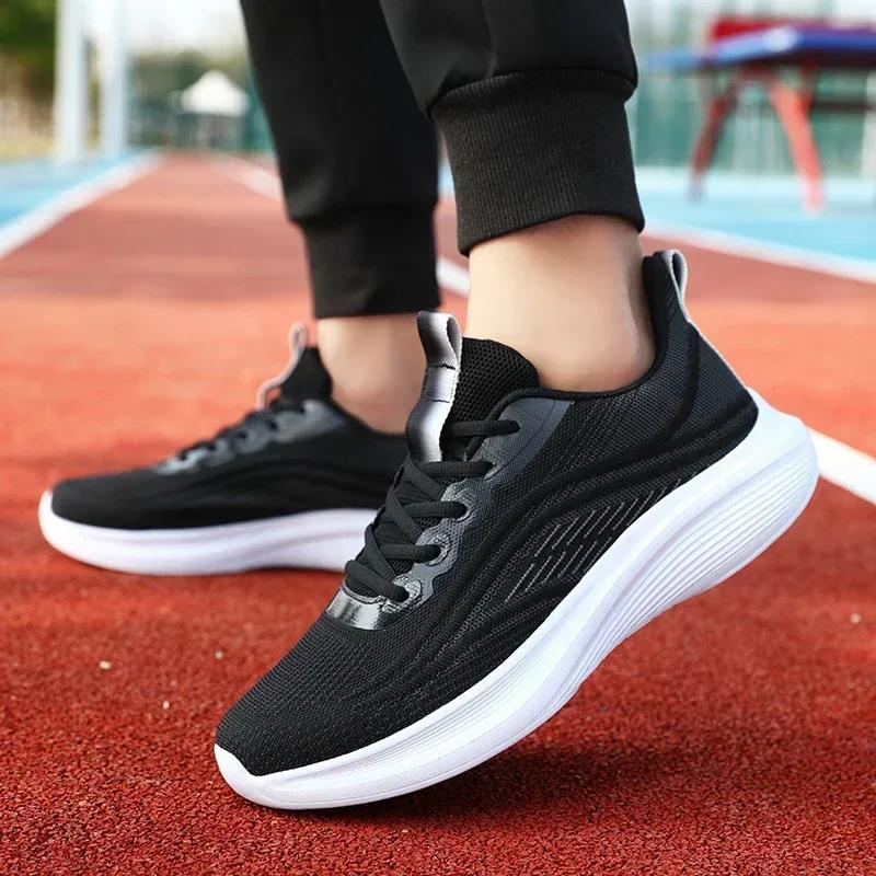 Casual Running Summer Fashion Anti Slip Hiking Mesh Breathability Athletic Shoe Tennis Man Trend 2025 Man Sneakers Couple