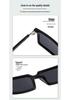 High-End Retro Square Sunglasses with UV Protection & Wood Grain Legs for Men & Women