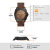Fossil PRIVATEER SPORT MECHANICAL BQ2429 Men's Automatic Watch, Brown, Officially Imported