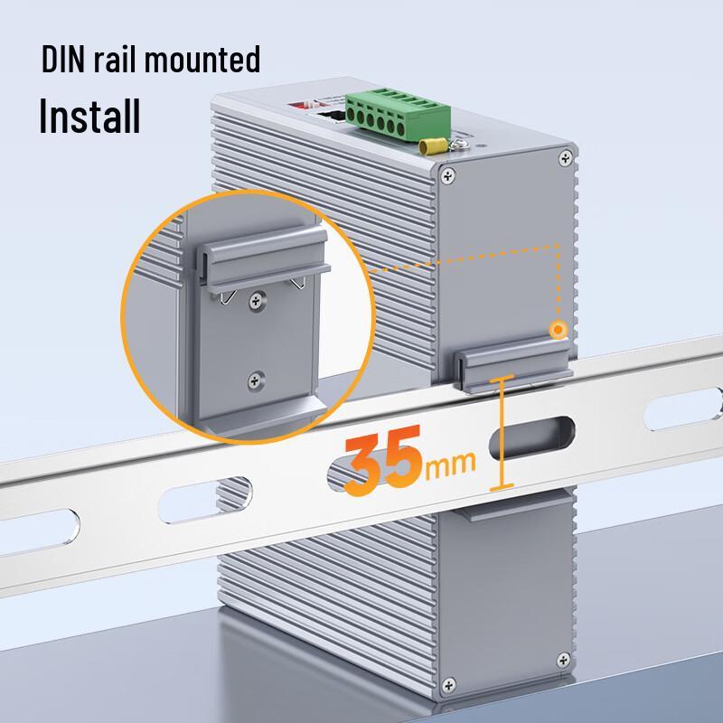 Adicon IT168 16portový gigabitový nespravovaný průmyslový Ethernetový přepínač