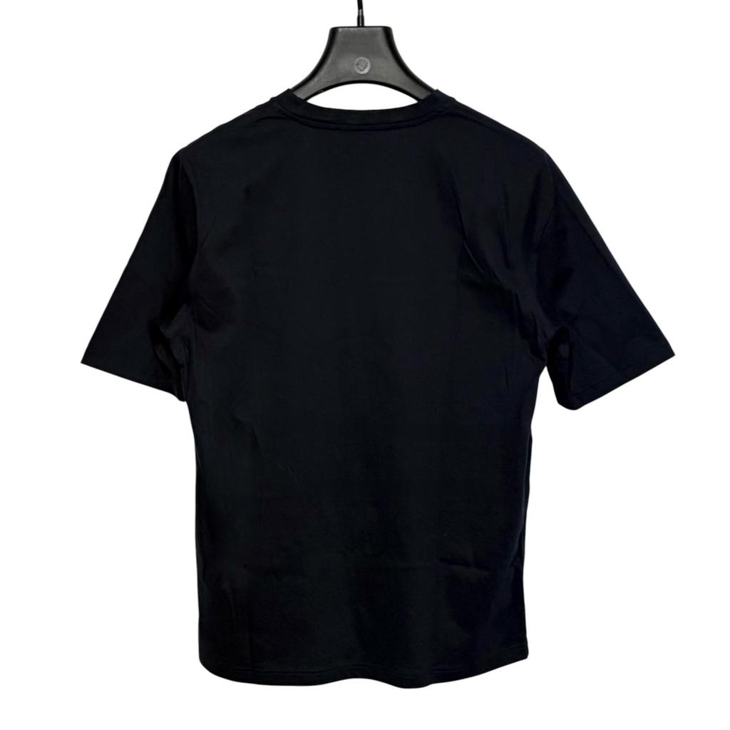 HERMES Chevaux Asymmetrical T-Shirt Dark Navy Men's Size XS Model H357925