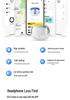 FD1-9 Wireless Bluetooth Earbuds: In-ear, High Sound Quality, Long Battery Life, Passive Noise Cancelling, Ideal for Running and Gaming, Low Latency.
