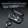 BT5.4 True Wireless Headphones Earhook Earbuds Waterproof Sport Earphone Ultra-Low Latency Game