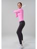 Women's High Neck Spliced Slimming Yoga Jacket with Thumb Holes - Autumn/Winter Thickened Running & Fitness Top