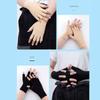 Spring Autumn Short Thin Half Finger Gloves Sports/Driving/Biking Summer Mittens Sun Protection