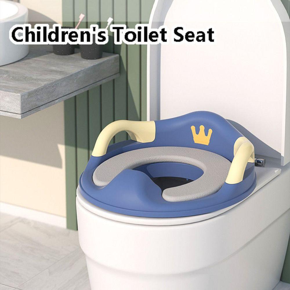 Crown Pattern Children's Toilet Seat Easy To Wash Toilet Seat Gasket for Boys Girls