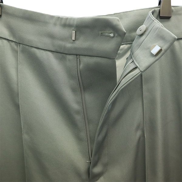 FRAY I.D FWFP215208 Wide Pants 1 Green Women Used
